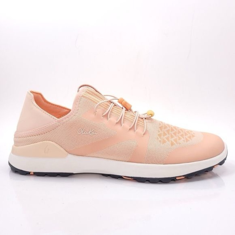 Olukai Women's Pink Sneakers Miki Trainers Peach Size 7